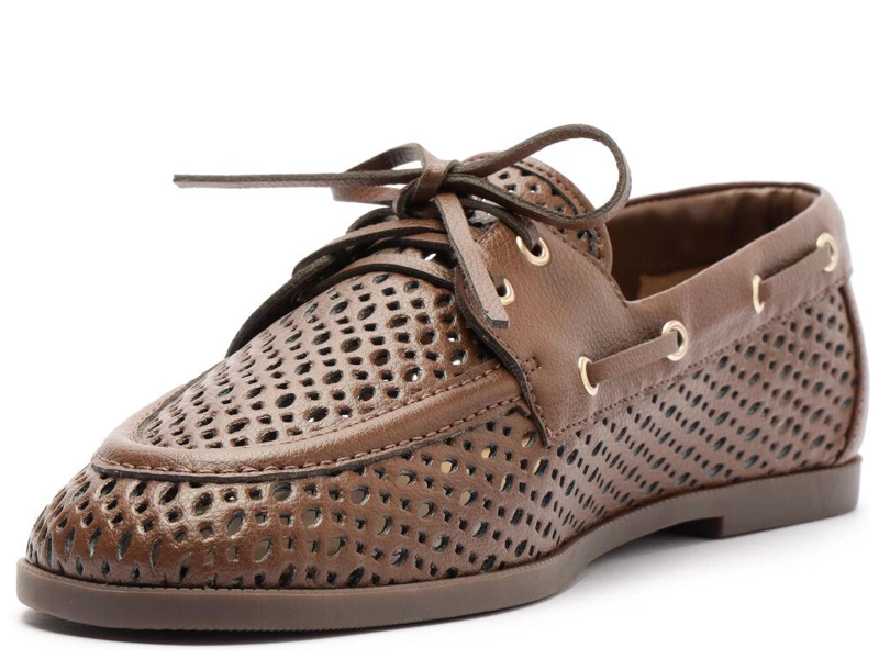 MOCASIN MUJER ANACAPRI CHOCOLATE BECKY - 4