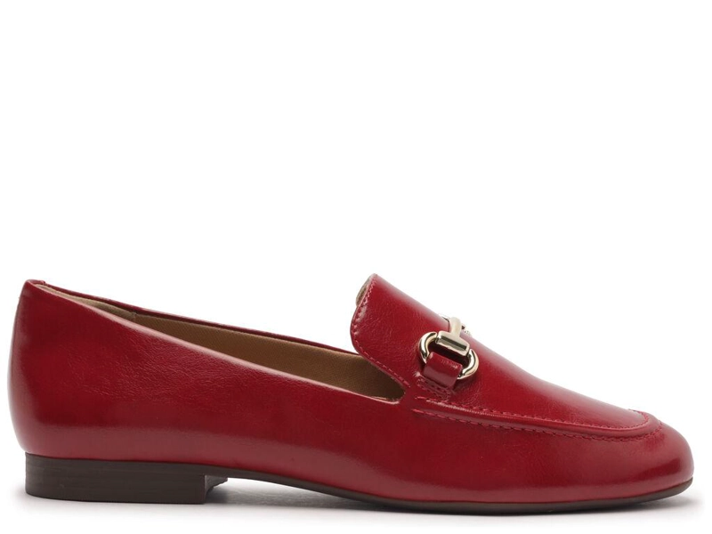 MOCASIN MUJER ANACAPRI ROJO HALSEY - 1