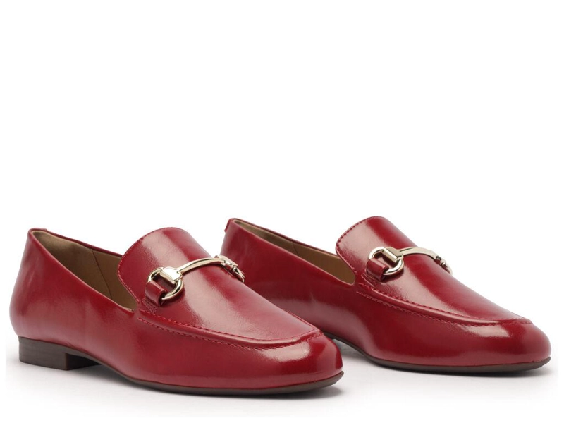 MOCASIN MUJER ANACAPRI ROJO HALSEY - 2