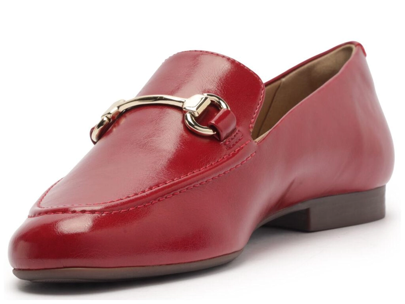 MOCASIN MUJER ANACAPRI ROJO HALSEY - 4