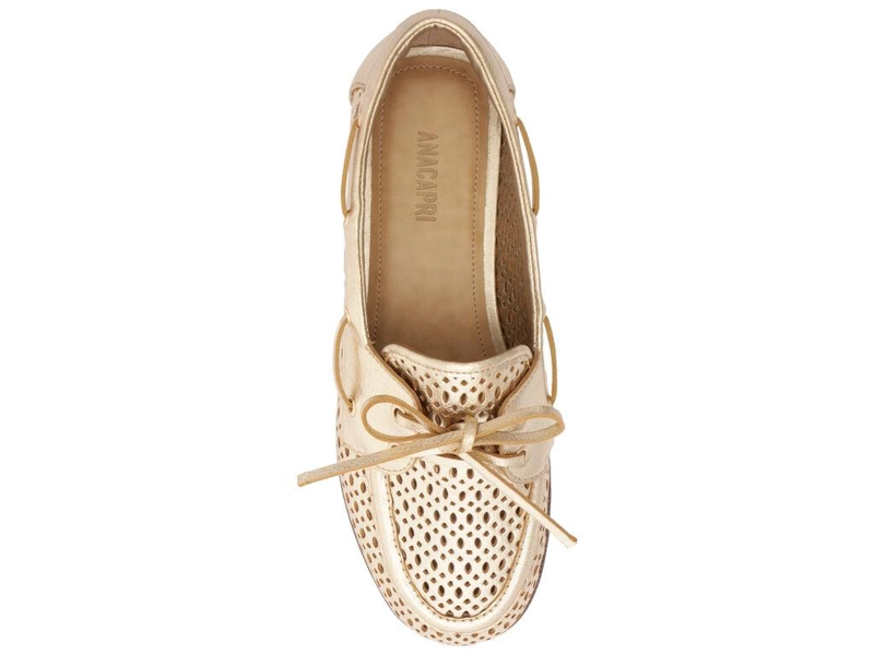 MOCASIN MUJER ANACAPRI DORADO BECKY - 5