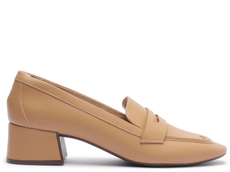 MOCASIN MUJER ANACAPRI BEIGE JULIA - 1