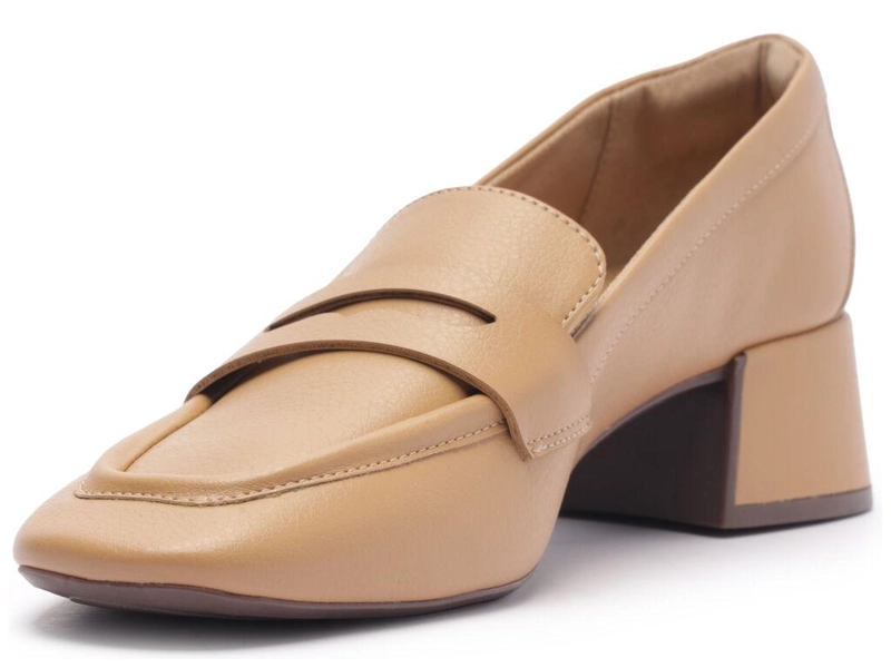 MOCASIN MUJER ANACAPRI BEIGE JULIA - 4