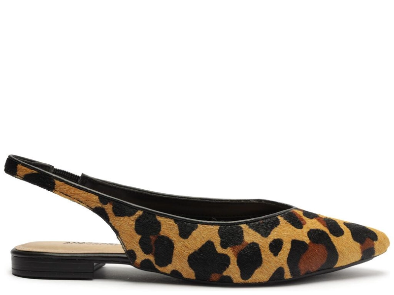 ZAPATO DE CUERO MUJER ANACAPRI LEOPARDO AMELIA - 1