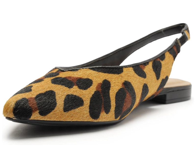 ZAPATO DE CUERO MUJER ANACAPRI LEOPARDO AMELIA - 4