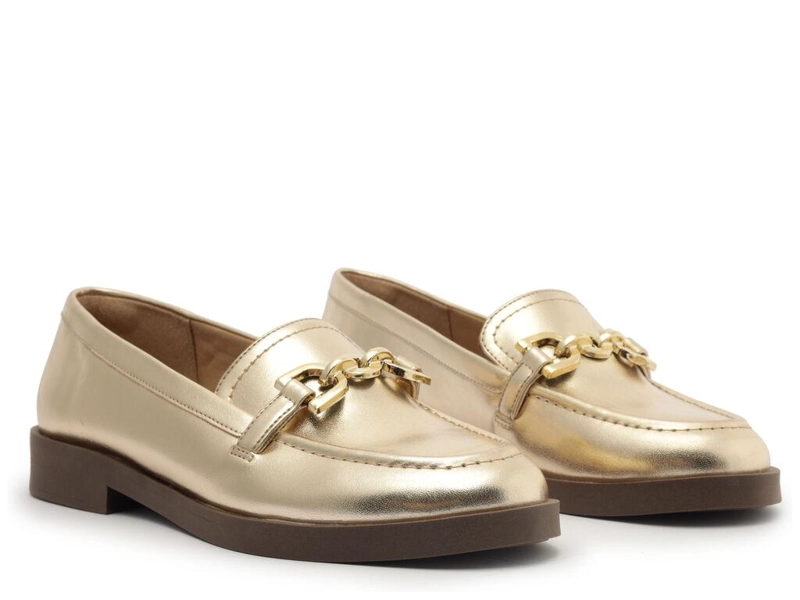 MOCASIN MUJER ANACAPRI DORADO GREEICY - 2