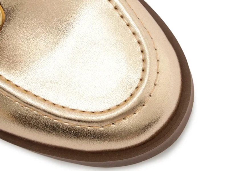 MOCASIN MUJER ANACAPRI DORADO GREEICY - 5
