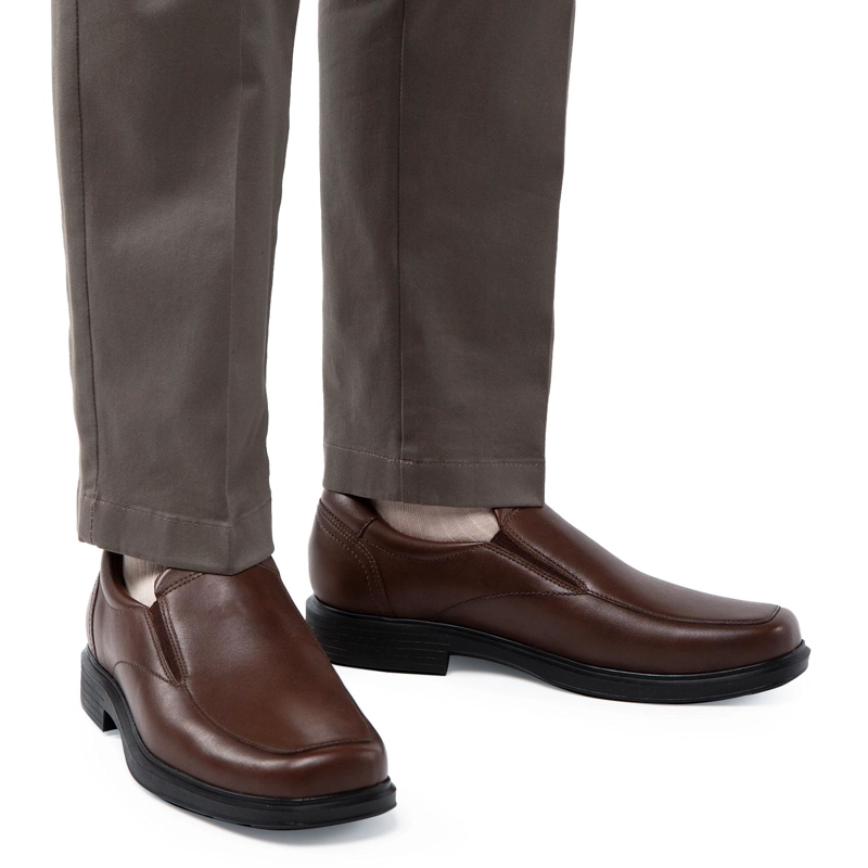 ZAPATO DE CUERO HOMBRE GUANTE NEGRO COWELL 0036071 - 2