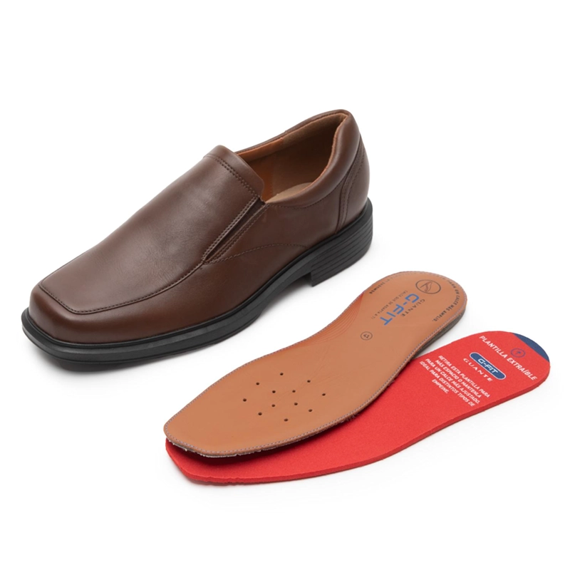 ZAPATO DE CUERO HOMBRE GUANTE NEGRO COWELL 0036071 - 5