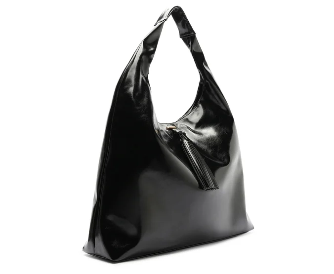 CARTERA MUJER ANACAPRI NEGRO OVAL GRANDE - 2