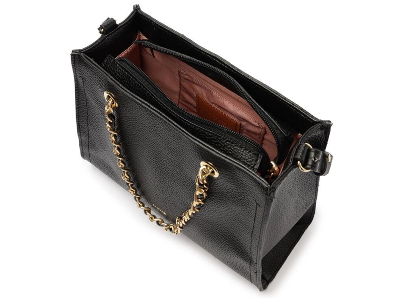 CARTERA MUJER ANACAPRI NEGRO DOS ASAS MEDIANA - 2