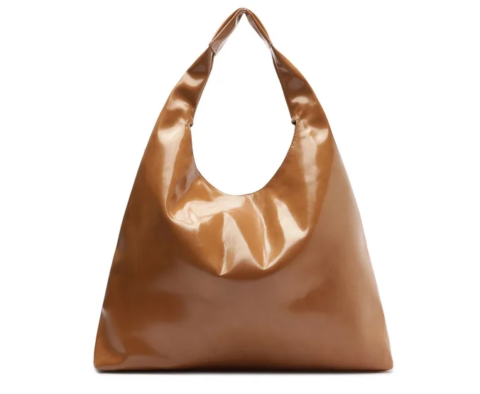 CARTERA MUJER ANACAPRI CAFE  OVAL GRANDE - 3
