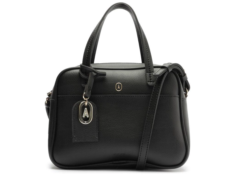 CARTERA MUJER ANACAPRI NEGRO DOS ASAS MEDIANA - 1