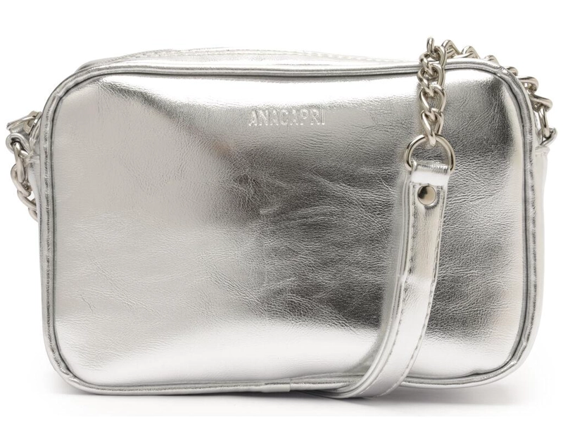 CARTERA MUJER ANACAPRI PLATEADO ESSENCIAL - 1