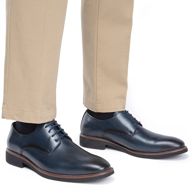 ZAPATO DE CUERO HOMBRE GUANTE MARINO BERLIN - 2