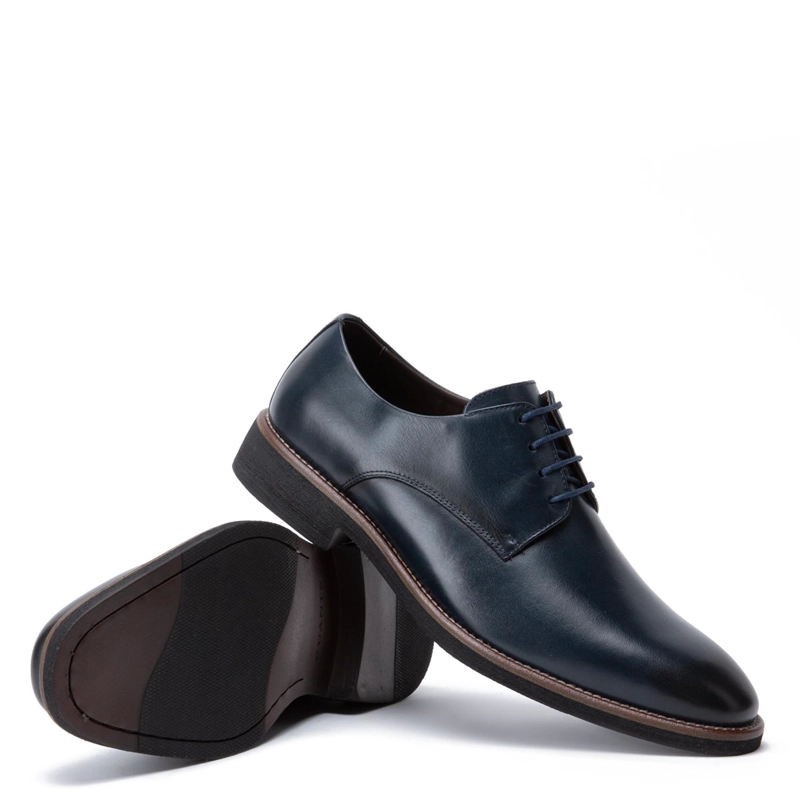 ZAPATO DE CUERO HOMBRE GUANTE MARINO BERLIN - 4