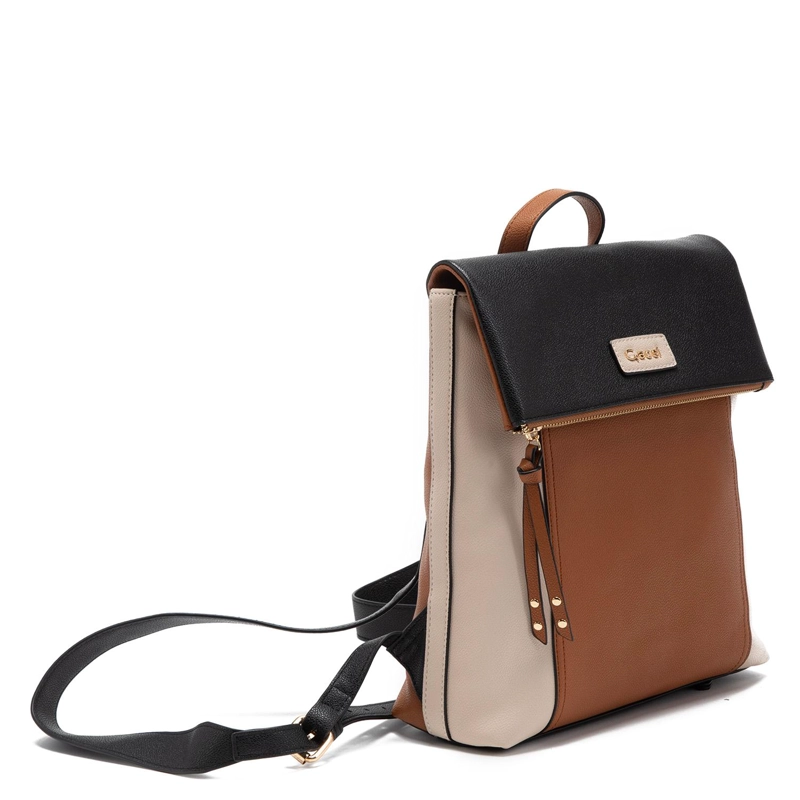 MOCHILA MUJER GACEL TOSTADO CAR3386 - 3