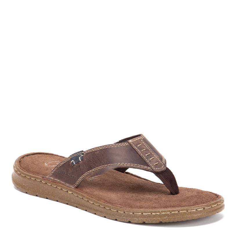 SANDALIA DE CUERO HOMBRE GUANTE CHOCOLATE JACONA - 3