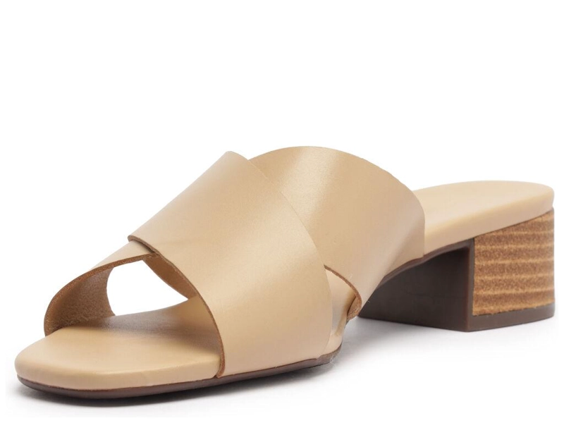SANDALIA DE CUERO MUJER ANACAPRI BEIGE LUNA C3048900530013 - 4