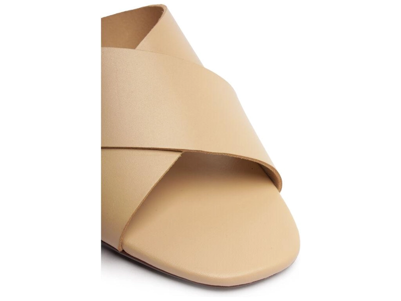 SANDALIA DE CUERO MUJER ANACAPRI BEIGE LUNA C3048900530013 - 5
