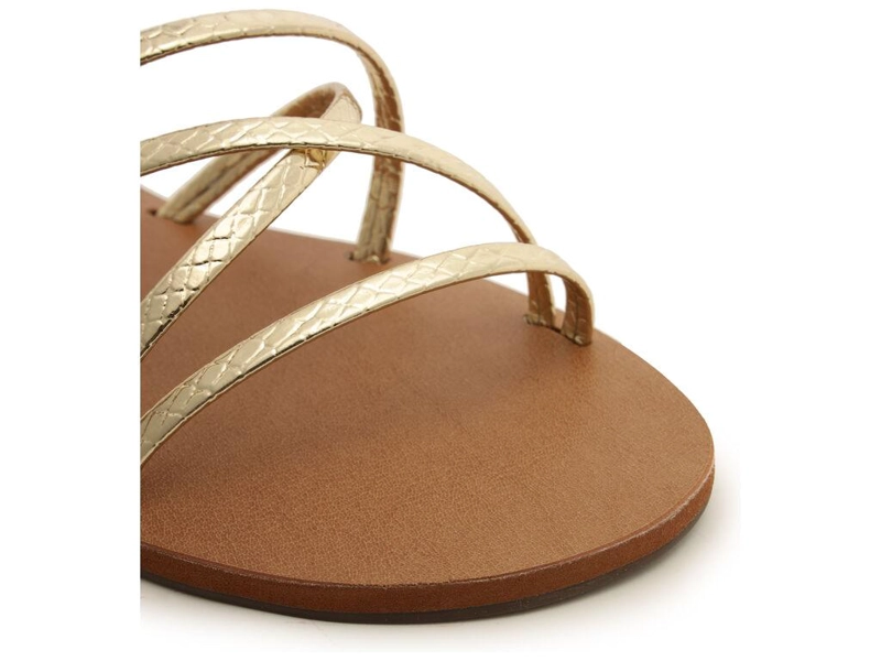 SANDALIA MUJER ANACAPRI DORADO ALBA - 5