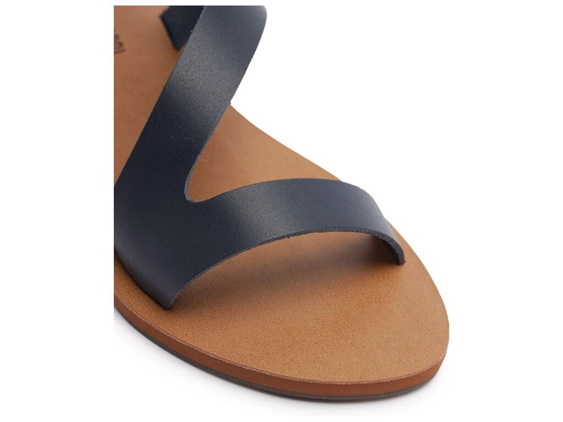SANDALIA DE CUERO MUJER ANACAPRI AZUL ALBA C3001403040033 - 5