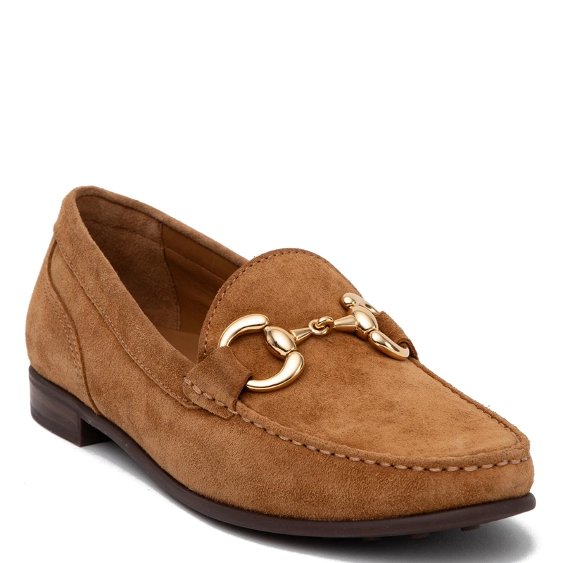 MOCASIN DE CUERO MUJER GACEL CAMEL SIRI 0661019 - 3