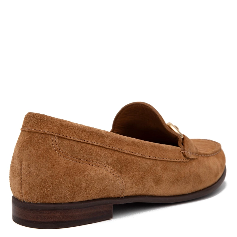 MOCASIN DE CUERO MUJER GACEL CAMEL SIRI 0661019 - 5