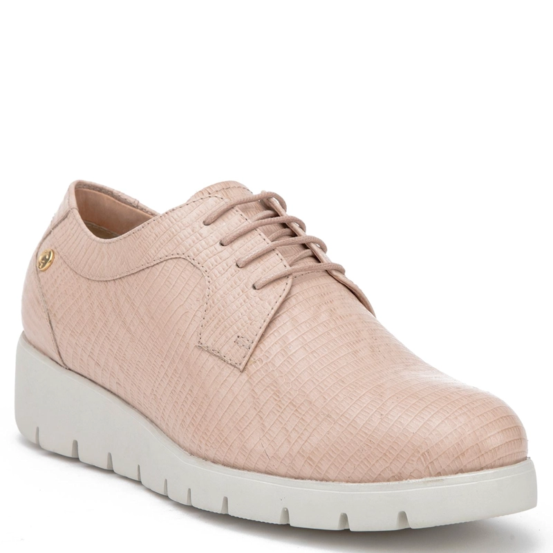 ZAPATO DE CUERO MUJER GACEL NUDE MERCEDES 0660907 - 3