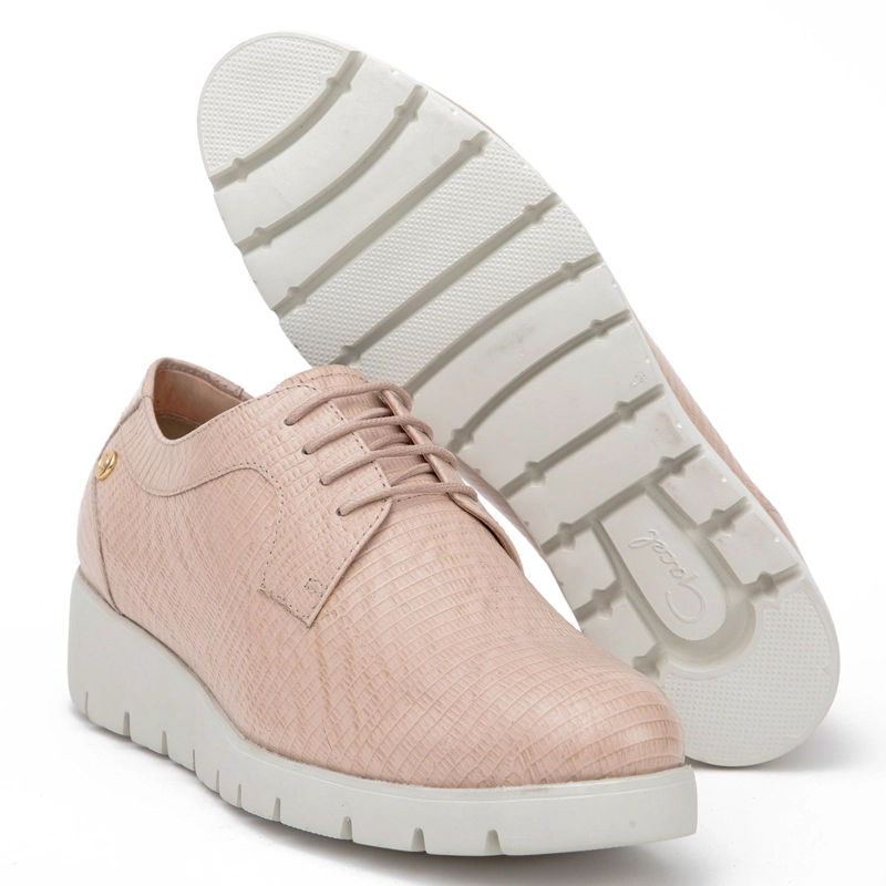 ZAPATO DE CUERO MUJER GACEL NUDE MERCEDES 0660907 - 4