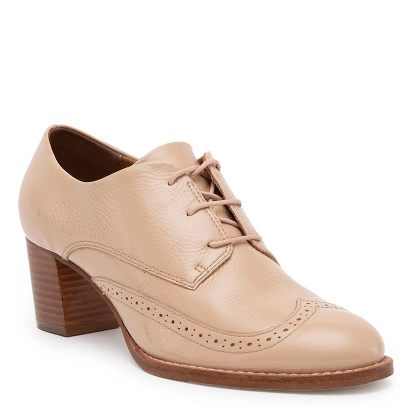ZAPATO DE CUERO MUJER GACEL NUDE CLAUDIA 0660747 - 3