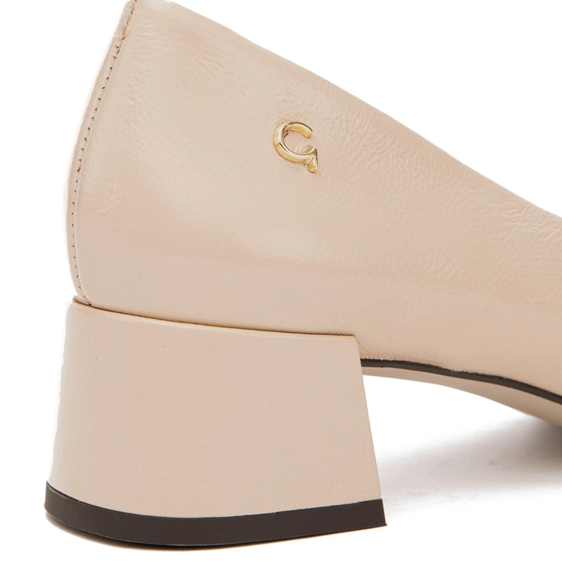 ZAPATO DE CUERO MUJER GACEL NUDE BRERA - 4