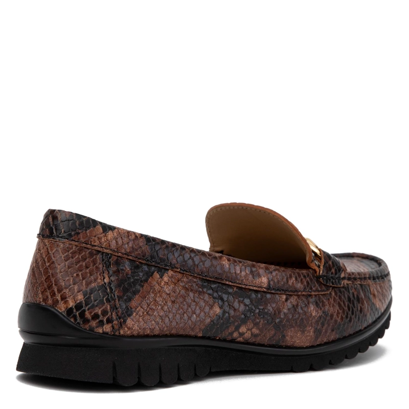 MOCASIN DE CUERO MUJER GACEL TOSTADO TRINI - 5