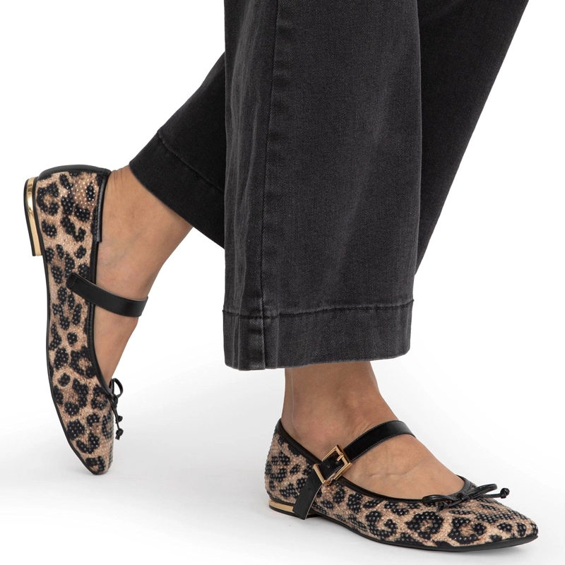 BALLERINA MUJER GACEL LEOPARDO KENA - 2