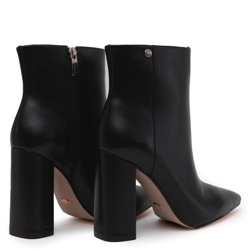 BOTIN DE CUERO MUJER GACEL NEGRO POLA - 5