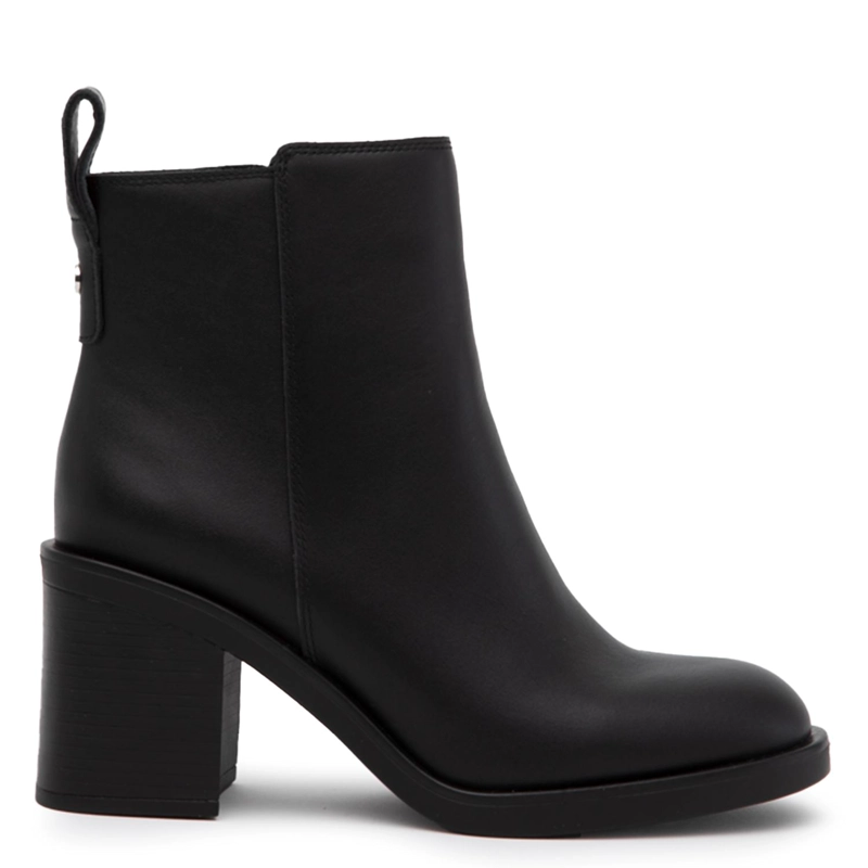 BOTIN DE CUERO MUJER GACEL NEGRO UGA - 1