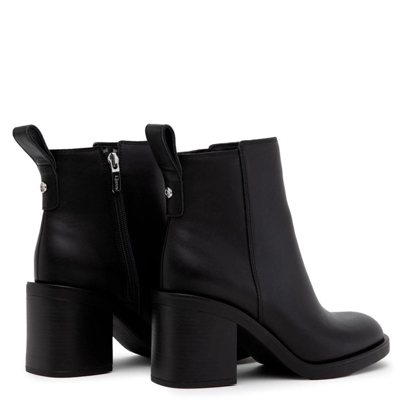 BOTIN DE CUERO MUJER GACEL NEGRO UGA - 5