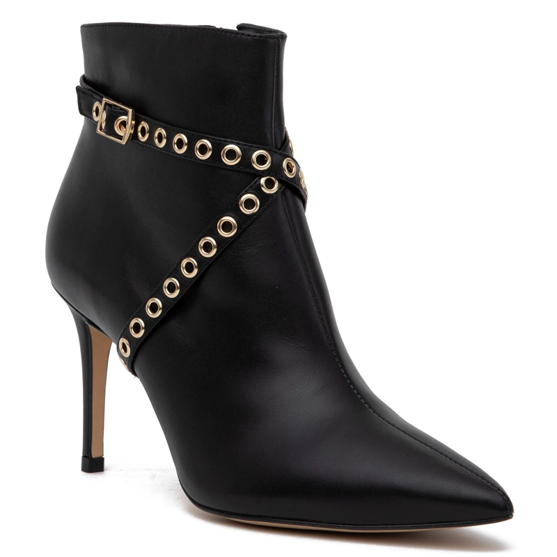BOTIN DE CUERO MUJER GACEL NEGRO RANIA - 3