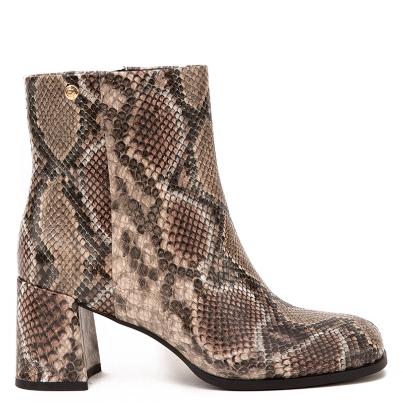 BOTIN DE CUERO MUJER GACEL MULTICOLOR COLETTE - 1