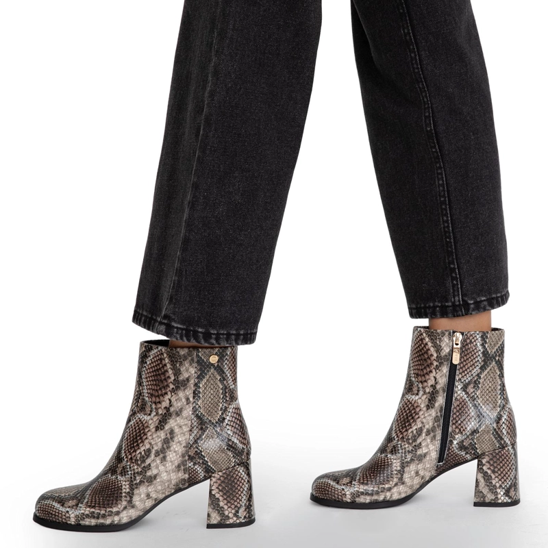 BOTIN DE CUERO MUJER GACEL MULTICOLOR COLETTE - 2