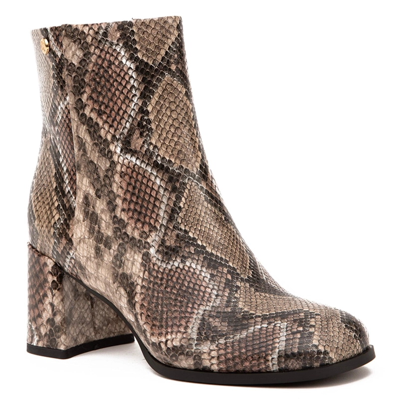 BOTIN DE CUERO MUJER GACEL MULTICOLOR COLETTE - 3