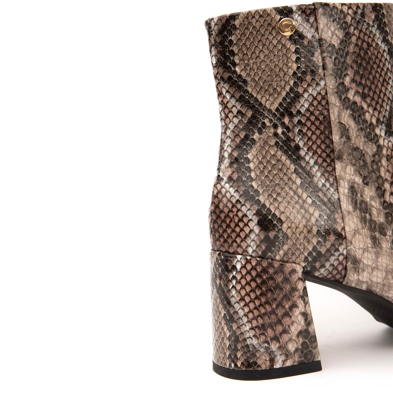 BOTIN DE CUERO MUJER GACEL MULTICOLOR COLETTE - 4