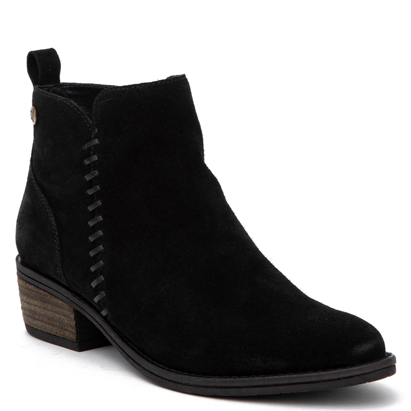 BOTIN DE CUERO MUJER GACEL NEGRO GINA 0660802 - 3
