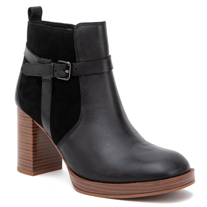 BOTIN DE CUERO MUJER GACEL NEGRO JUANA 0660850 - 3