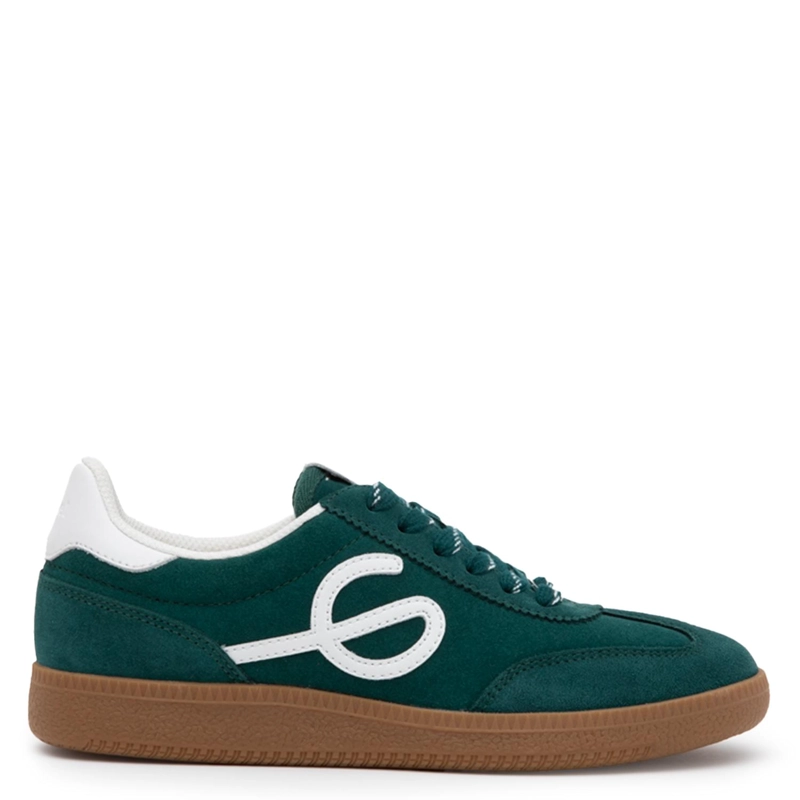 ZAPATILLA DE CUERO MUJER GACEL VERDE MUNA 0660934 - 1