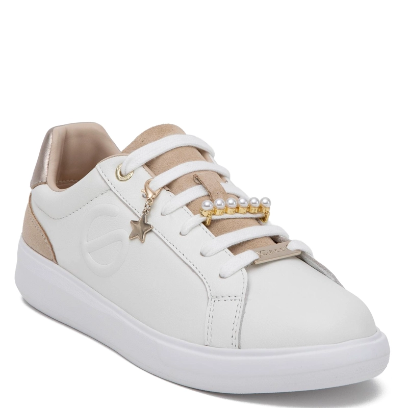 ZAPATILLA DE CUERO MUJER GACEL BLANCO ROSALIA - 3