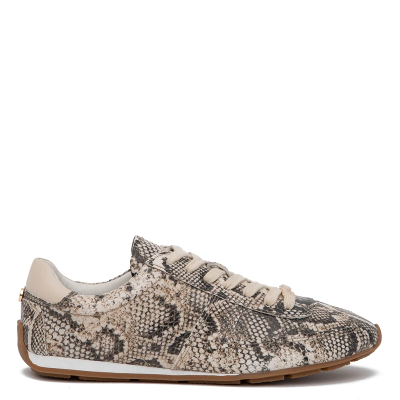 ZAPATILLA DE CUERO MUJER GACEL OFF WHITE NATT 0660935 - 1