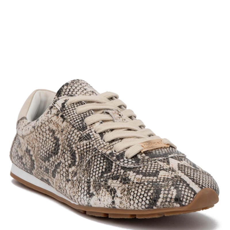 ZAPATILLA DE CUERO MUJER GACEL OFF WHITE NATT 0660935 - 3