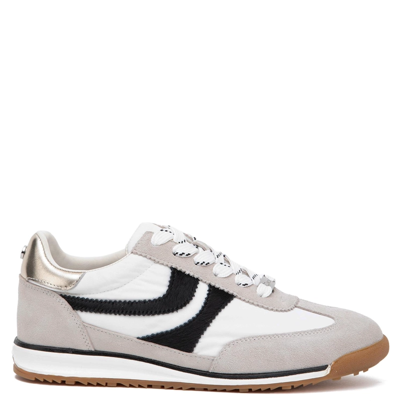 ZAPATILLA DE CUERO MUJER GACEL BLANCO INNA - 1