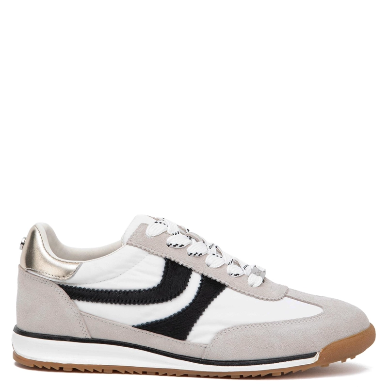 ZAPATILLA DE CUERO MUJER GACEL BLANCO INNA - 1
